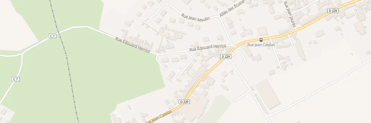 Plan du 13 Rue Edouard Herriot à Tully