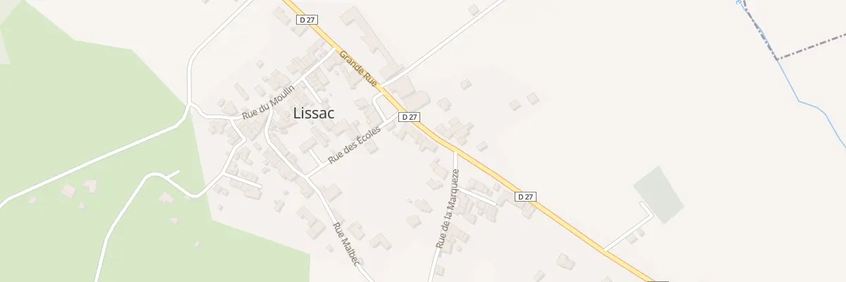 Plan du 18 Grande Rue à Lissac
