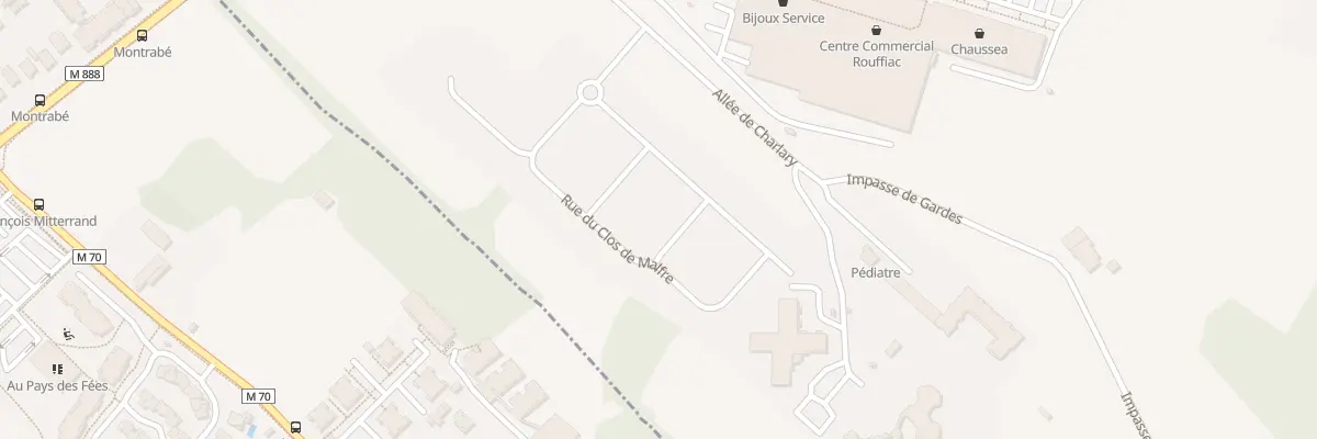 Plan du 22 Rue du Clos de Malfre à Rouffiac-Tolosan
