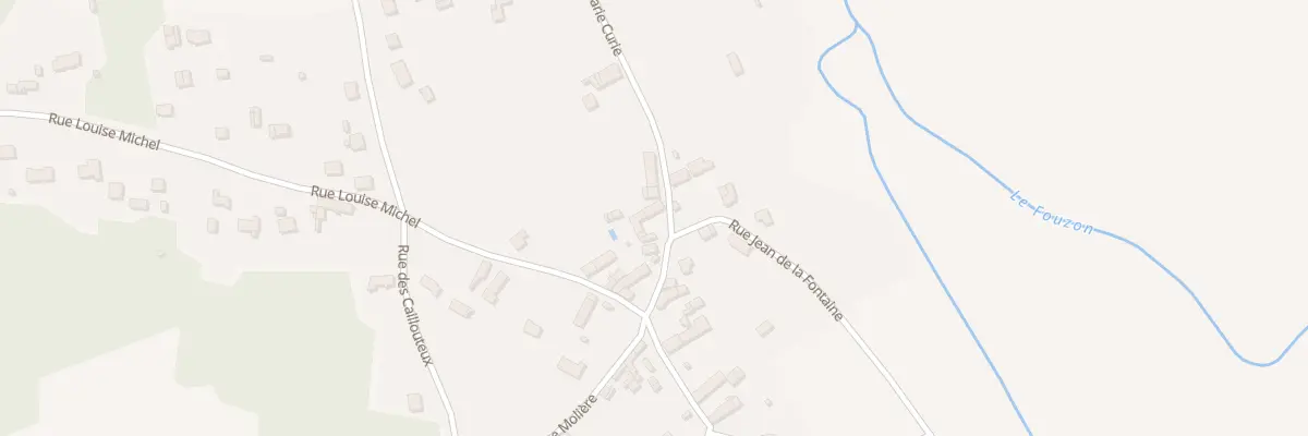 Plan du 934 Rue Marie Curie à Meusnes