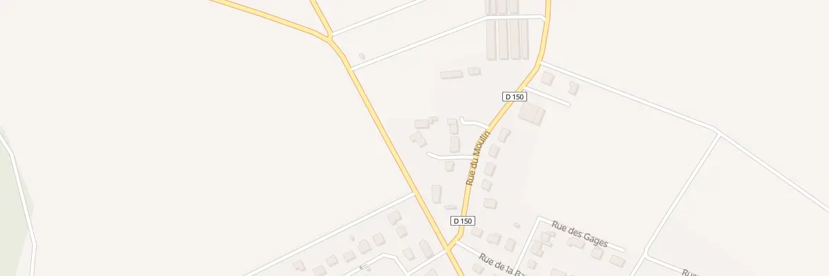 Plan du 3 Rue du Moulin à Corancez