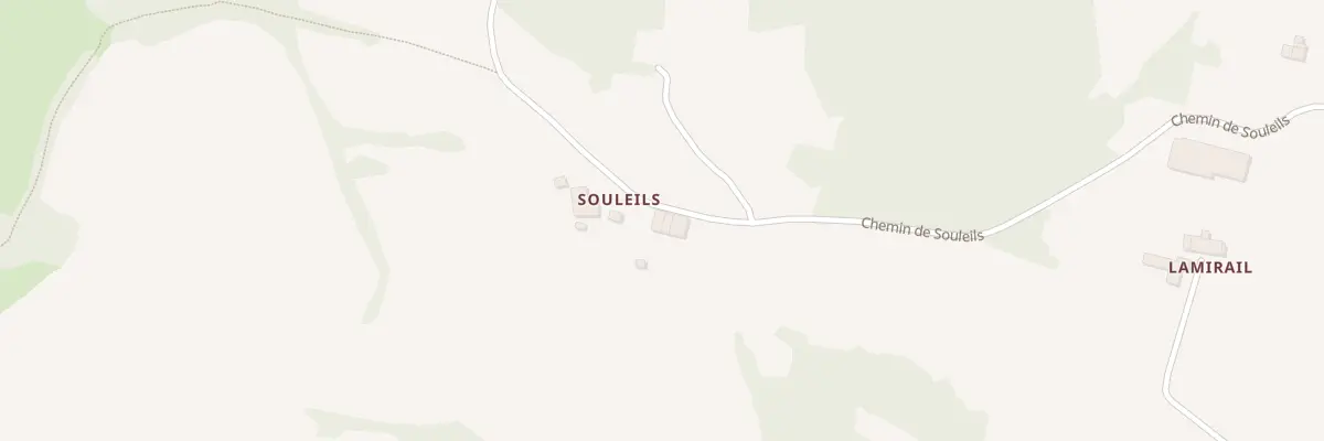 Plan du 14 Souleils à Esplas