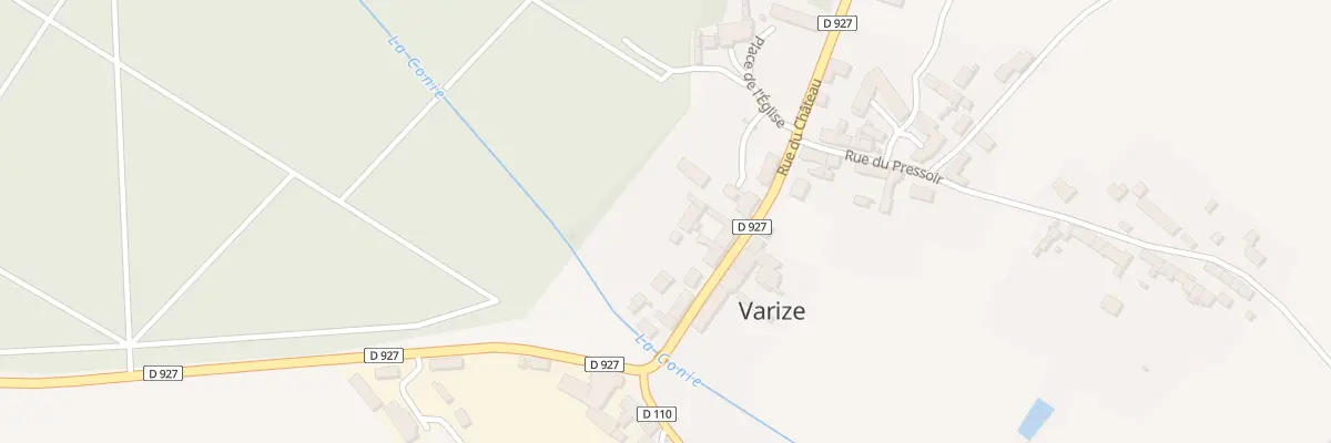 Plan du 14 Rue du Château à Varize