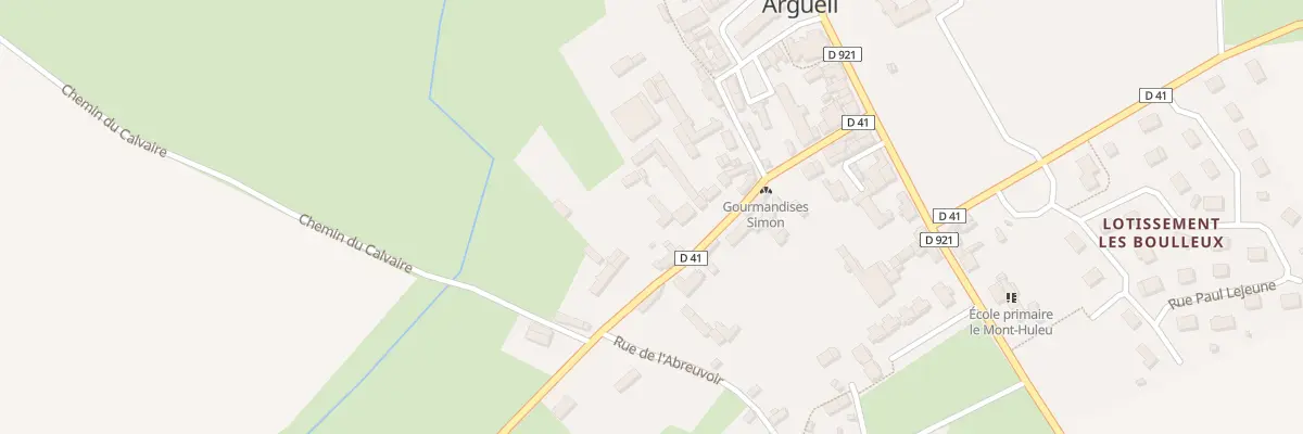 Plan du 5106 Le Bourg à Argueil