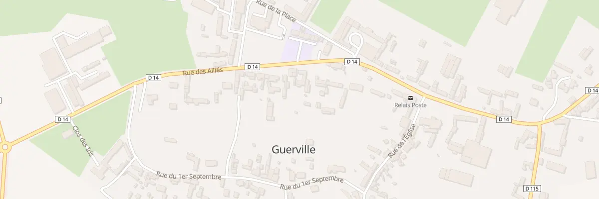 Plan du 20 Rue des Allies à Guerville