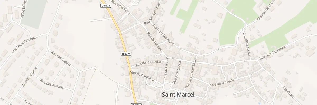 Plan du 3 Rue de Lorette à Saint-Marcel