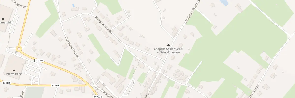 Plan du 29 Rue Jean Moulin à Saint-Marcel