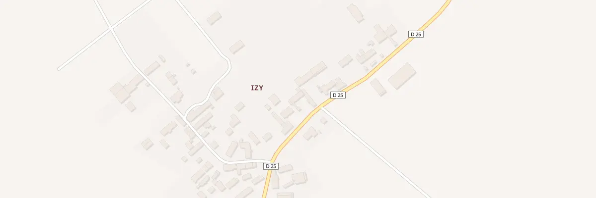 Plan du 16 Izy à Josnes