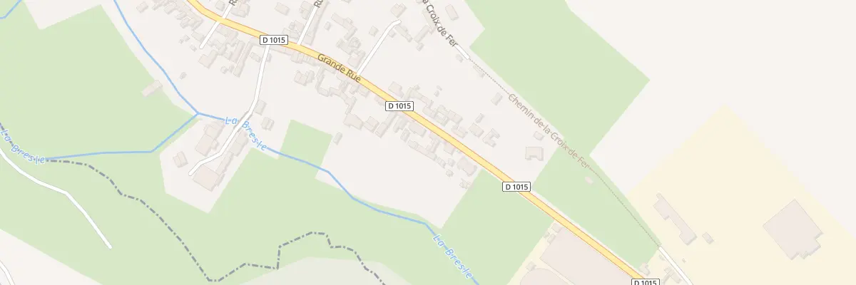 Plan du 100 Gr Grande Rue à Beauchamps