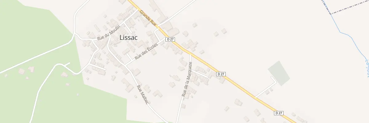 Plan du 2 Rue de Marqueze à Lissac