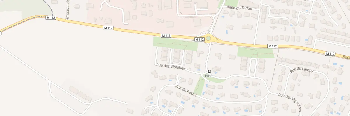 Plan du 1 Rue des Violettes à Montrabé
