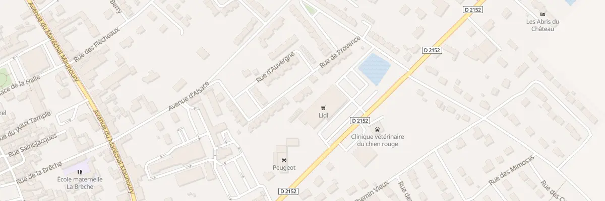 Plan du 15 Rue de Provence à Mer
