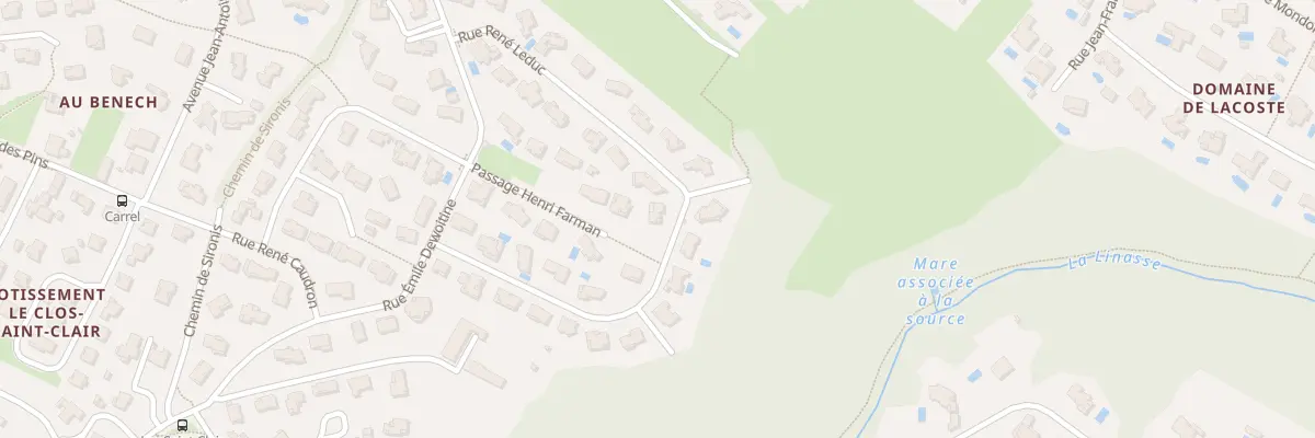 Plan du 13 Rue René Leduc à Balma
