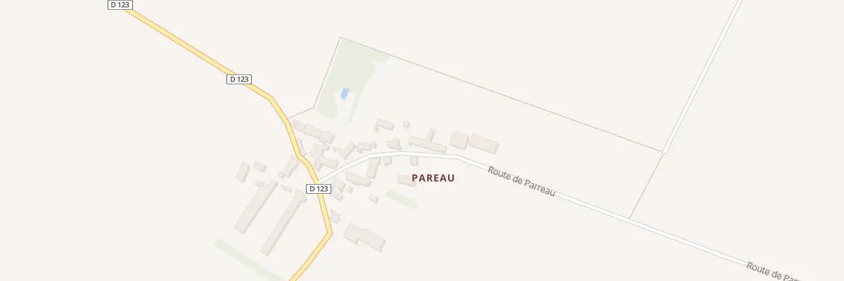 Plan du 1 Beauverger à Villampuy