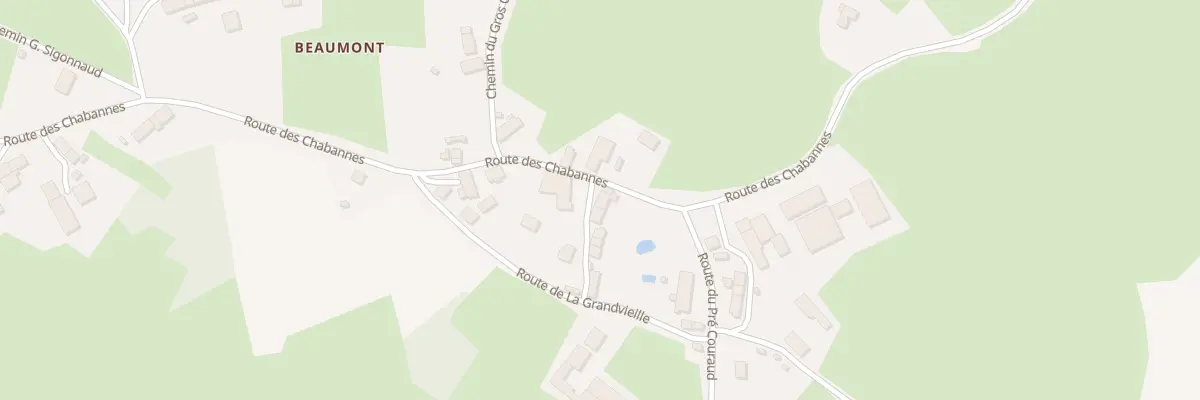 Plan du 1 Rue des Rosiers - Beaumont à Saint-Sébastien
