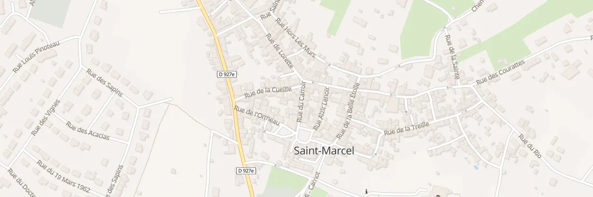 Plan du 11 Rue du Carroir à Saint-Marcel