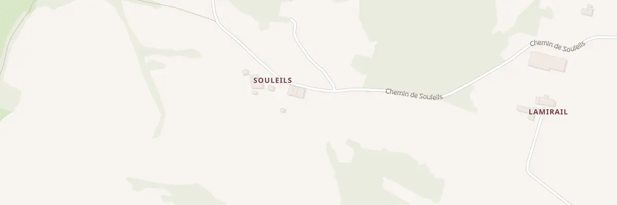 Plan du 15 Souleils à Esplas