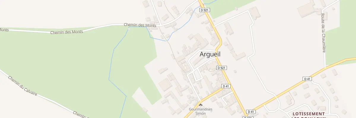 Plan du 5003 Le Bourg à Argueil