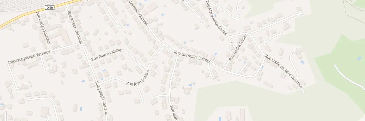 Plan du 30 Rue Germain Quintel à Brive-la-Gaillarde
