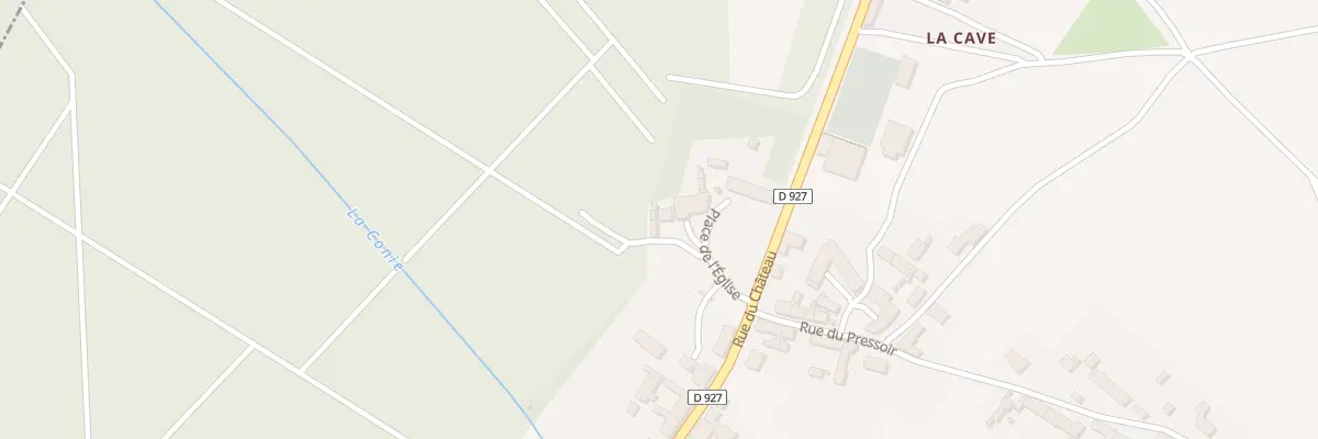 Plan du 2 Rue du Château à Varize