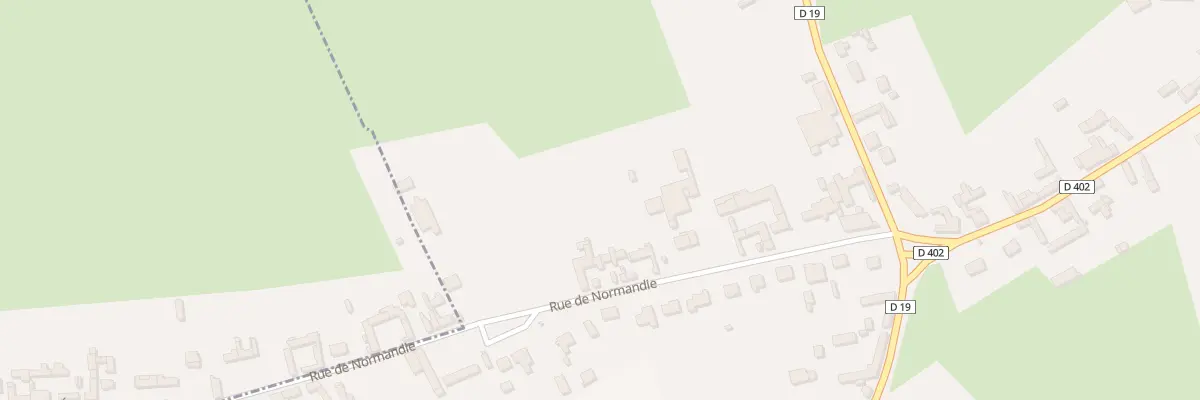 Plan du 24 Rue de Normandie à Yzengremer
