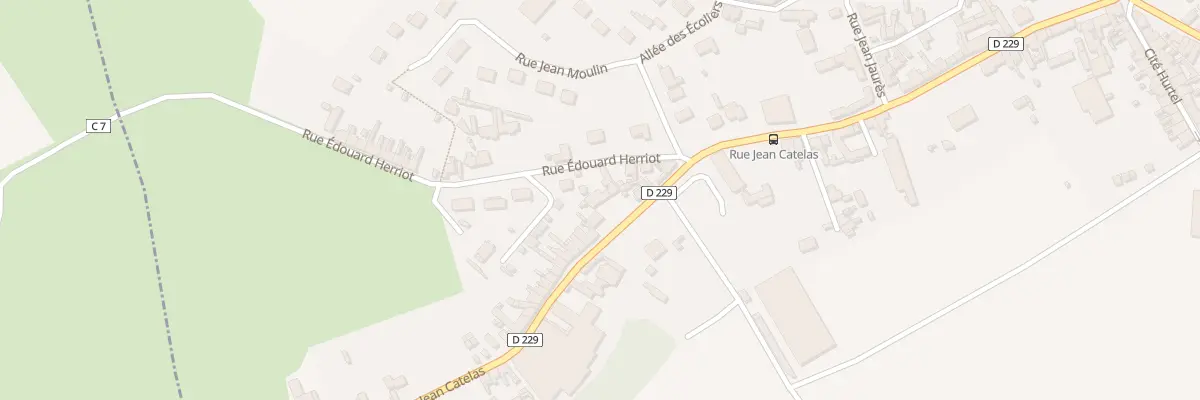 Plan du 10 Rue Jean Catelas à Tully