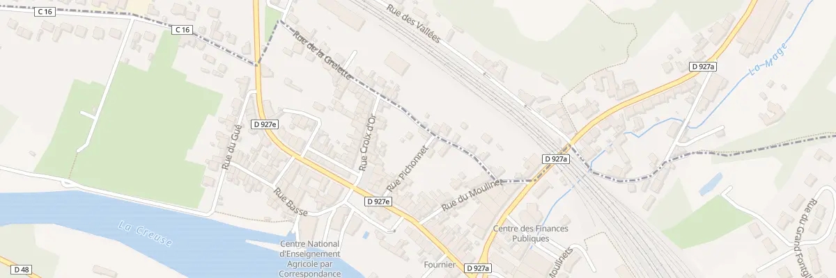 Plan du 1B Rue de la Grelette à Argenton-sur-Creuse