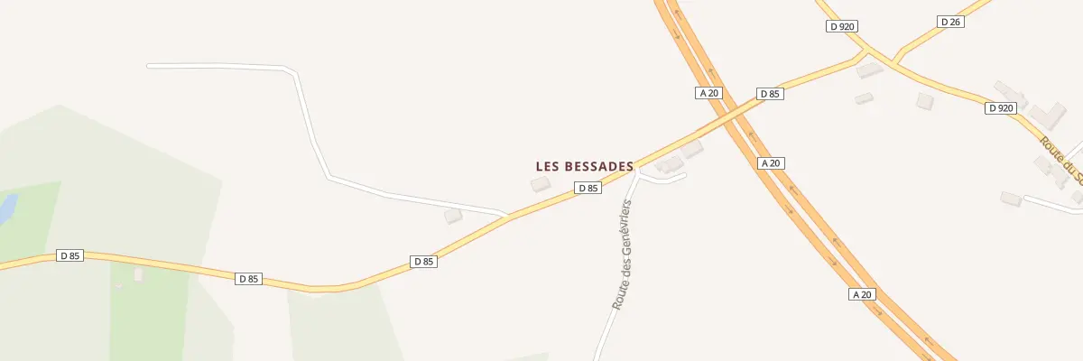 Plan du 5456 Saint Georges à Salon-la-Tour