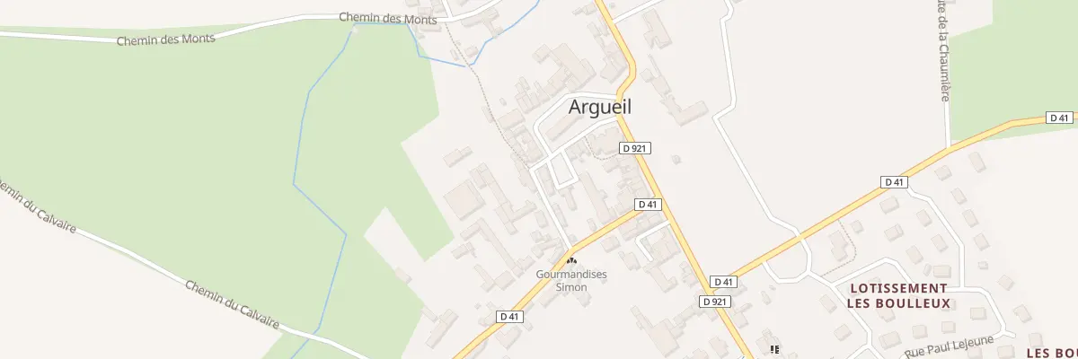 Plan du 5116 Le Bourg à Argueil