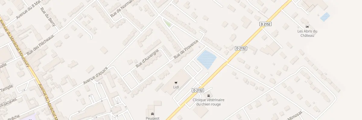 Plan du 7 Rue de Provence à Mer