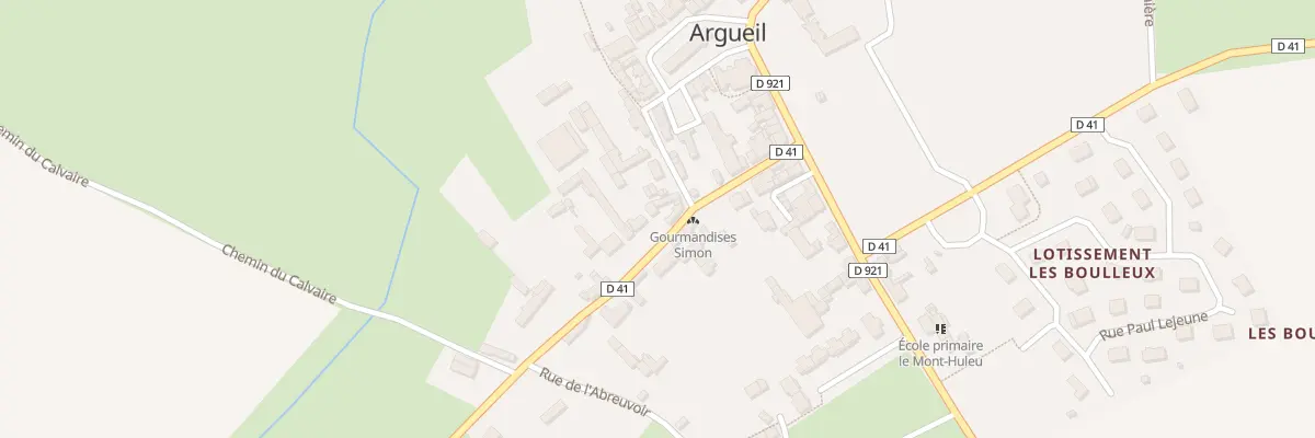Plan du 5109 Le Bourg à Argueil