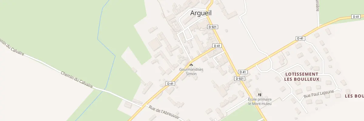 Plan du 1 Sen Jehan de Bethencourt à Argueil