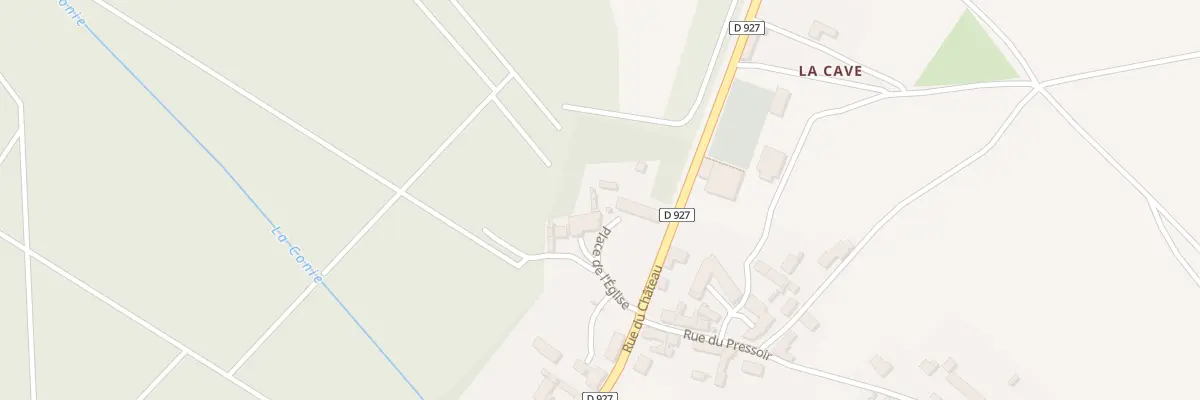 Plan du 3 Pl de l’Eglise à Varize