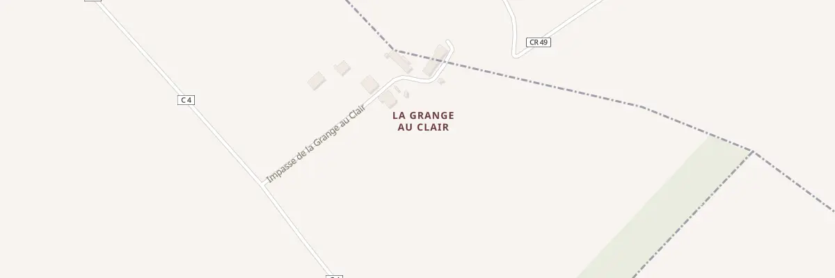 Plan du 5045 La Grange au Clair à Sougé