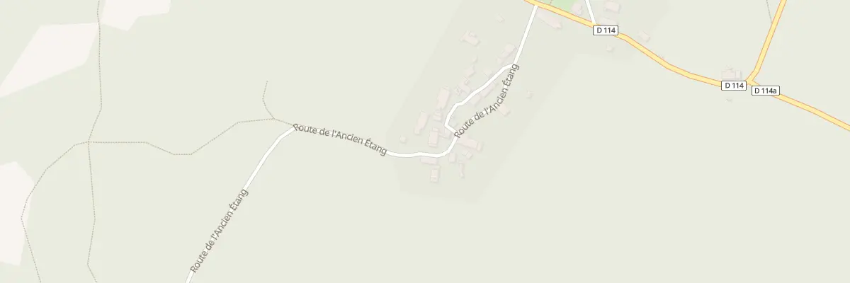 Plan du 12 Rte de l’Ancien Étang à Jabreilles-les-Bordes