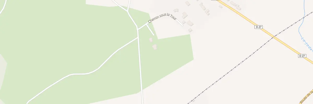 Plan du 5003 Sous la Tour à Lissac