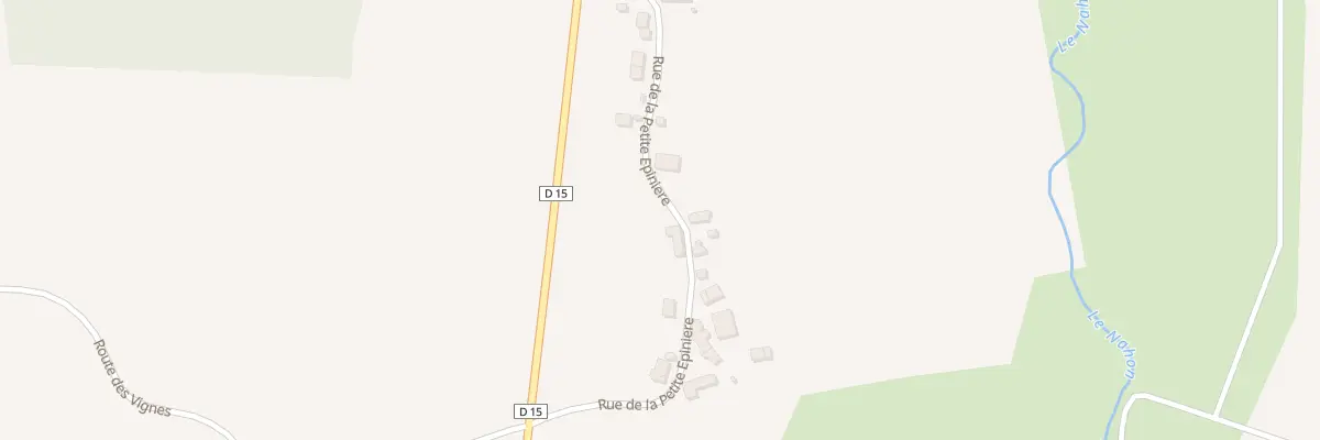 Plan du 7 La Petite Epiniere à Langé