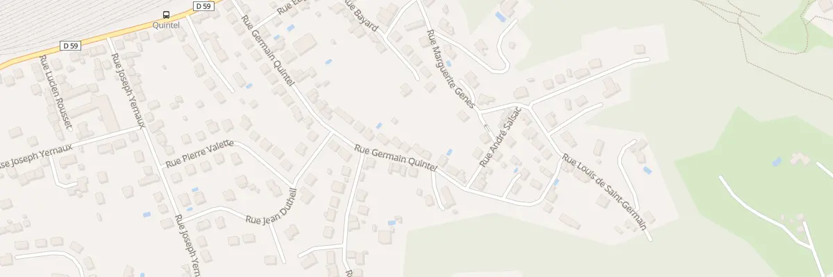 Plan du 35 Rue Germain Quintel à Brive-la-Gaillarde