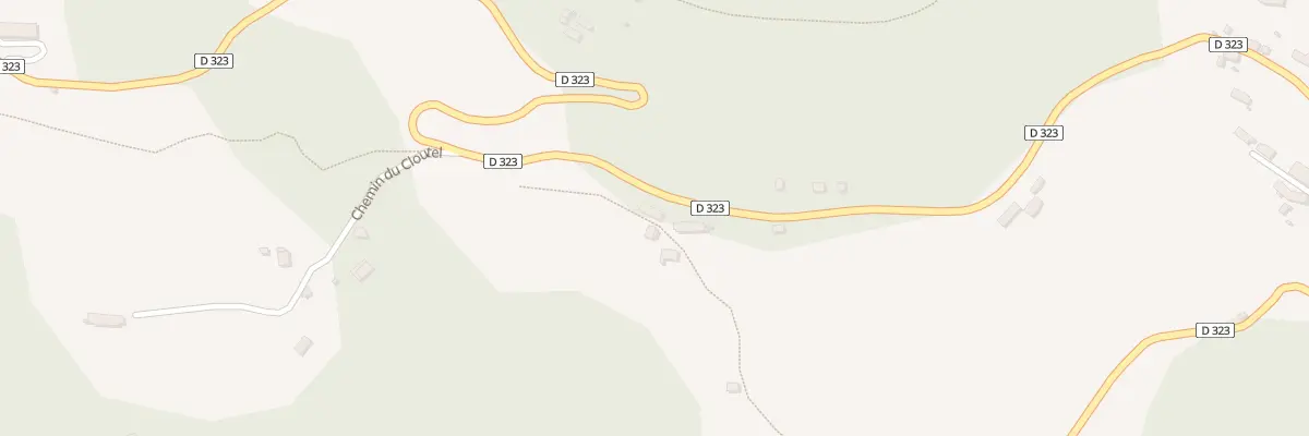 Plan du 2655 Rte de Cabus à Saurat