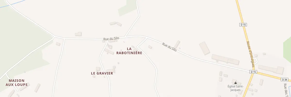 Plan du 5104 Les Maisons Rouges à Langé
