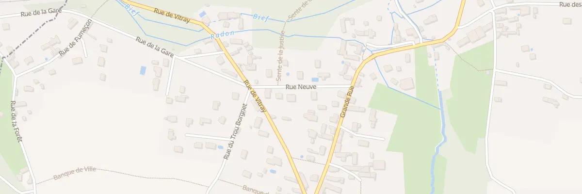 Plan du 5 Rue Neuve à Gilles