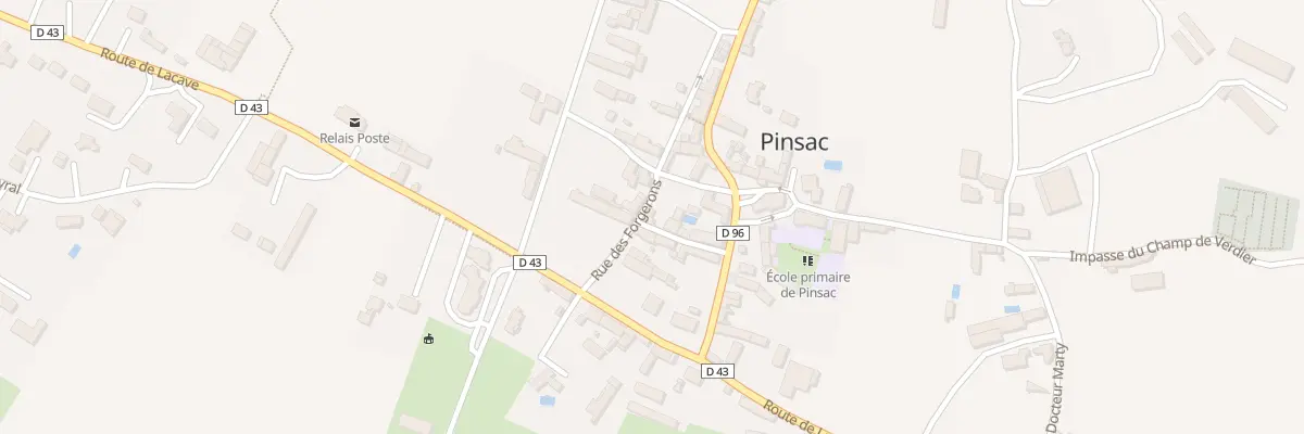 Plan du 5118 Pinsac à Pinsac