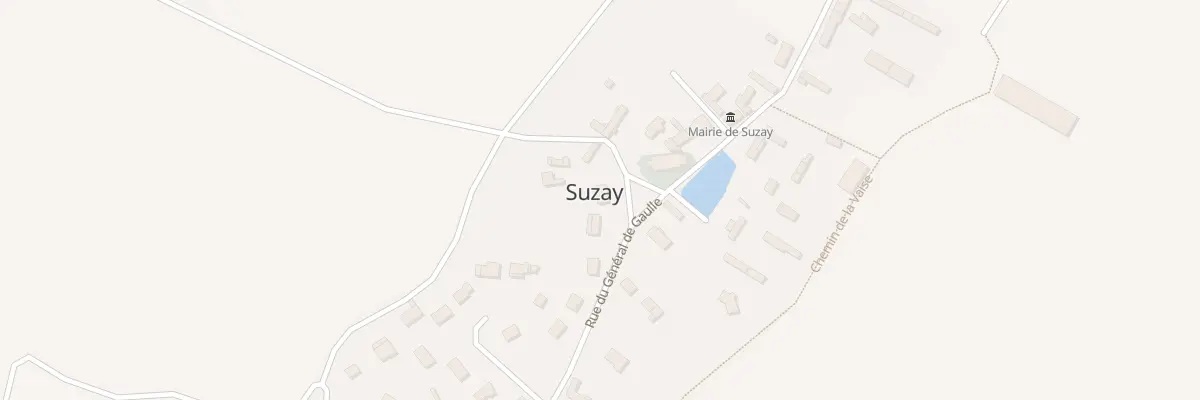 Plan du 1A Pl de l’Eglise à Suzay