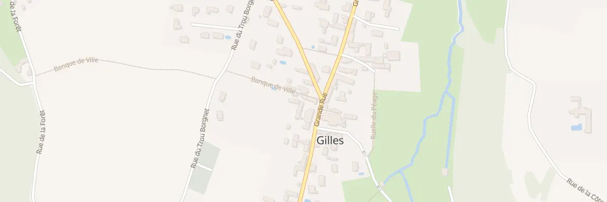 Plan du 18 Gr Gde Rue à Gilles