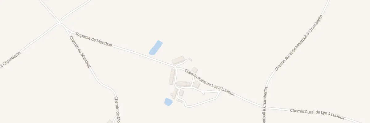 Plan du 5200 Montbail à Lye