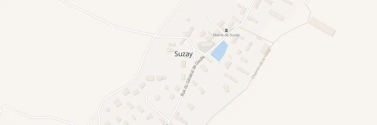 Plan du 1 Rue de l’Eglise à Suzay