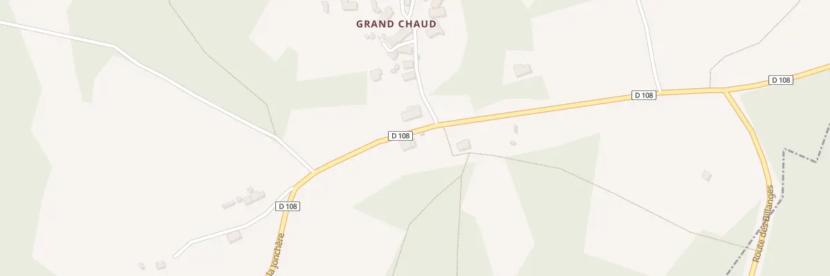 Plan du 3 Rte de la Jonchere à Jabreilles-les-Bordes