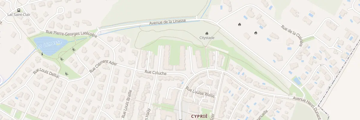 Plan du 35 Av Henri Dunant à Balma
