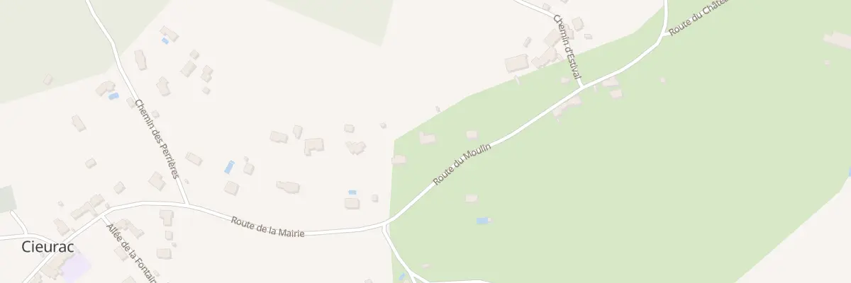 Plan du 6253 Estival à Cieurac