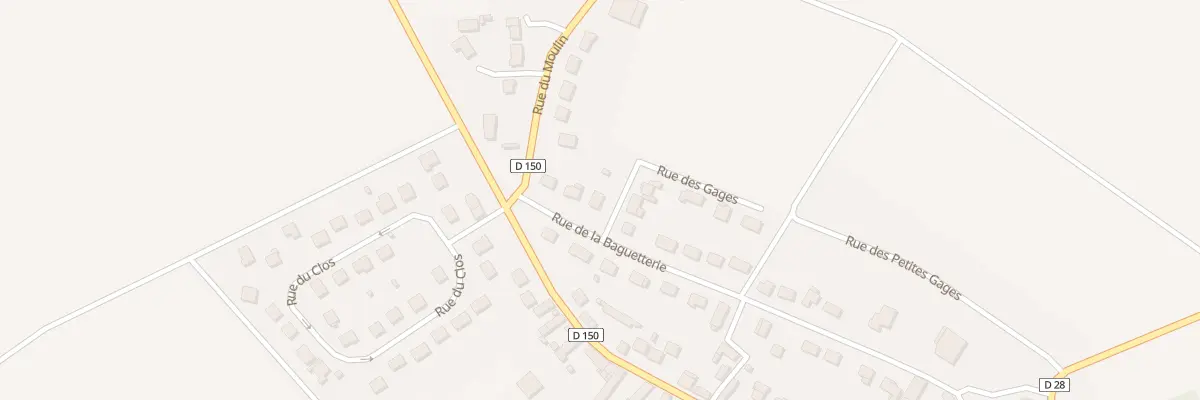 Plan du 1 Rue du Vaziot à Corancez